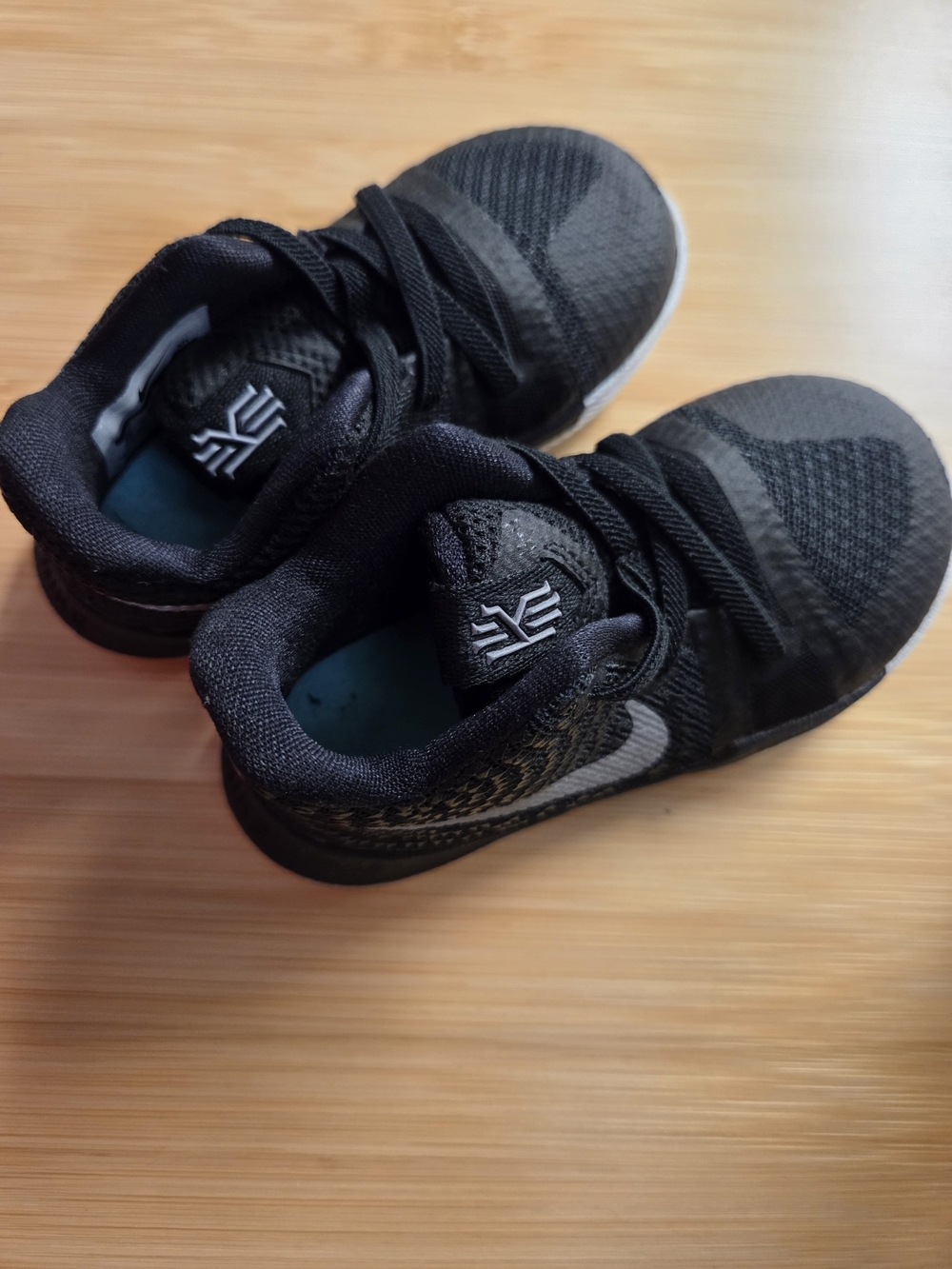 Nike Kids Black and White Athletic Sneakers